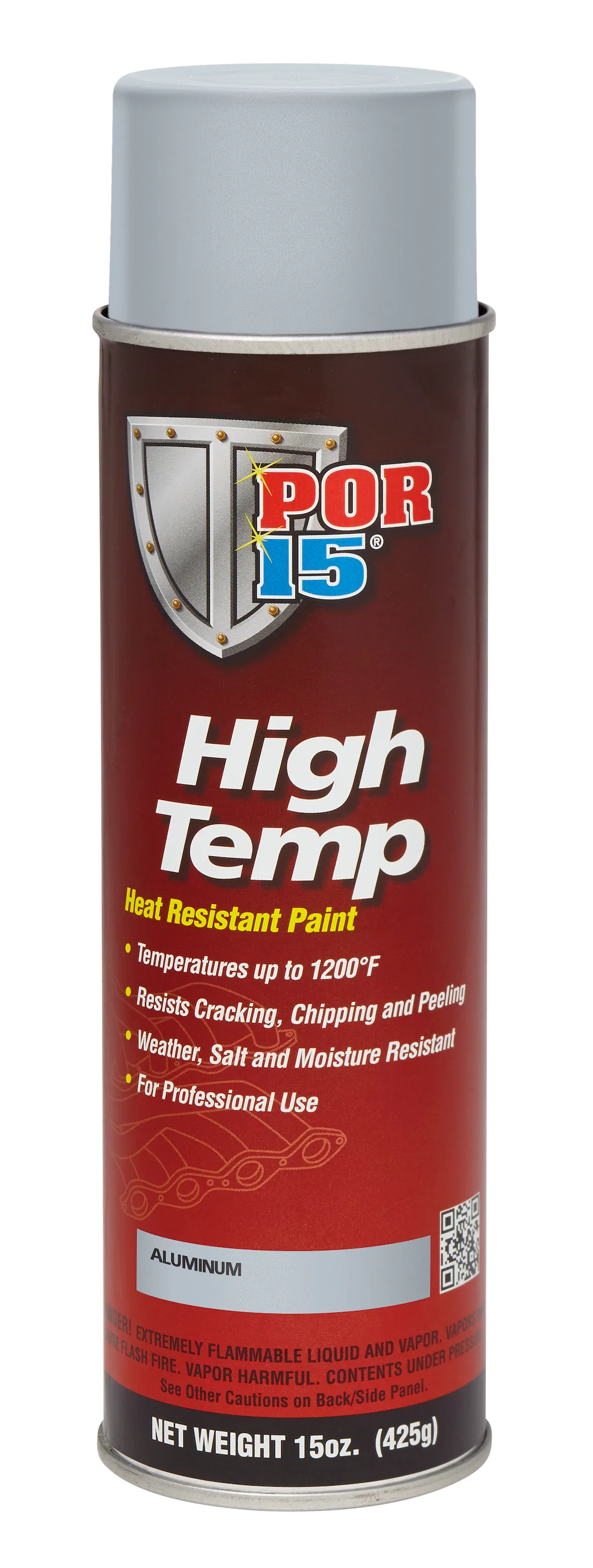 44318 – POR 15 Paint, For Use On High Temperature Applications Such As High Heat Stacks/ Boiler Jackets Or Breechings...